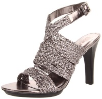 Lauren Ralph Lauren Women's Holleen Ankle-Strap Sandal,New Silver,7.5 M US Lauren Ralph Lauren Women's Holleen Ankle-Strap Sandal,New Silver,7.5 M US