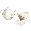 Lenox Butterfly Meadow Stackable Tea Set with Bag Holder