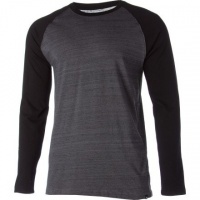 Hurley Men's Staple Marble Long Sleeve Raglan Hurley Men's Staple Marble Long Sleeve Raglan