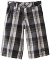 LRG - Kids Boys 8-20 High Desert Chino Short, Charcoal, 12