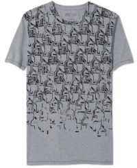 Positive reaction. Get the most out of your casual attire with this graphic t-shirt from Kenneth Cole Reaction. Positive reaction. Get the most out of your casual attire with this graphic t-shirt from Kenneth Cole Reaction.