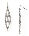 Outshine everyone at the soiree in these Lauren Ralph Lauren stunning chandelier earrings. The crystal detailing provides a shining, elegant design element that makes these earrings perfect for a fancy, fashionable occasion.