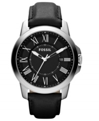 A romantically designed timepiece from Fossil's Grant collection. A romantically designed timepiece from Fossil's Grant collection.