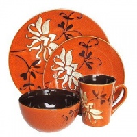 American Atelier Mirabel Paprika 16-Piece Dinnerware Set American Atelier Mirabel Paprika 16-Piece Dinnerware Set