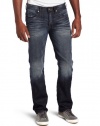 Buffalo by David Bitton Men's Six Slim Straight Dark And Washed Jean