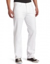 7 For All Mankind Men's Standard Classic Straigth Leg Jean in Clean White