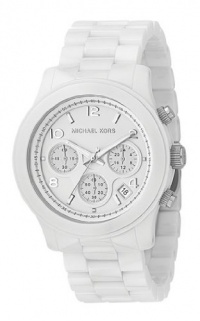 Michael Kors White Oversized Ceramic Watch 5163 Michael Kors White Oversized Ceramic Watch 5163
