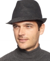 The twenty-first century take on a traditional trilby: The Thomas hat from Country Gentlemen with solid crown and patterned brim. The twenty-first century take on a traditional trilby: The Thomas hat from Country Gentlemen with solid crown and patterned brim.