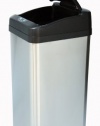 iTouchless 13 Gallon Square Stainless Steel extra-Wide Opening Touchless Trash Can MX