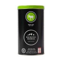 Kicking Horse Coffee Kick Ass Dark, Whole Bean Coffee, 12.3-Ounce Tins (Pack of 2) Kicking Horse Coffee Kick Ass Dark, Whole Bean Coffee, 12.3-Ounce Tins (Pack of 2)