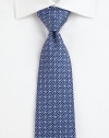 A brilliant print adds irresistible appeal to this fine silk tie.SilkDry cleanMade in Italy