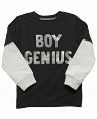 The things he says and does always amazes you. Carter's Boy Genius captures the moment. The things he says and does always amazes you. Carter's Boy Genius captures the moment.