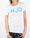 New Hurley H2O Perfect Crew White L Womens Shirt