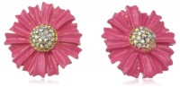 Betsey Johnson Pink Flower Stud Earrings Betsey Johnson Pink Flower Stud Earrings