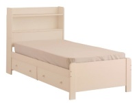 Canwood Mates Twin Bed, White Canwood Mates Twin Bed, White