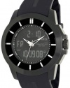 Kenneth Cole New York Men's KC1850 KC-Touch Black Touch Screen Black Strap Watch