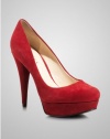 GUESS Adriena Pumps, DARK RED SUEDE (5)