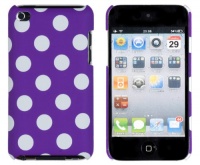 Purple Polka Dot Embossed Hard Case for Apple iPod Touch 4, 4G (4th Generation) Purple Polka Dot Embossed Hard Case for Apple iPod Touch 4, 4G (4th Generation)