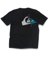 On the sand or in the city, this Quiksilver tee has you looking good. On the sand or in the city, this Quiksilver tee has you looking good.
