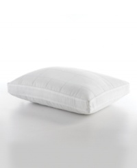 More layers, more comfort! Charter Club's quilted pillow features a quilted cover wrapped around memory gel fill for cloud-like softness that contours to your shape. Also features a 2.5 gusset to ensure volume and loft. More layers, more comfort! Charter Club's quilted pillow features a quilted cover wrapped around memory gel fill for cloud-like softness that contours to your shape. Also features a 2.5 gusset to ensure volume and loft.