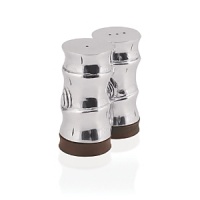 Atticus's rich Bamboo collection is the perfect way to entertain in style. A deep rosewood finish and bamboo-inspired aluminum handles make these shakers the ultimate marriage of form and function. Atticus's rich Bamboo collection is the perfect way to entertain in style. A deep rosewood finish and bamboo-inspired aluminum handles make these shakers the ultimate marriage of form and function.