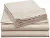 JS Sanders 1500 Series Sheet Set, Queen Size, Tan, Beige