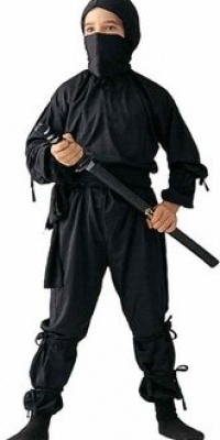 Childs Ninja Costume (As Shown;Child Small) Childs Ninja Costume (As Shown;Child Small)