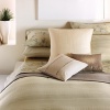 Calvin Klein Home Neutral Double Weave Silk Threads European Sham - Butter