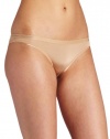 ck one Women's Microfiber Bikini, Bare, Large