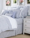 Lauren by Ralph Lauren Bedding Suite Pale Blue Paisley CAL. KING Bedskirt