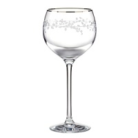 kate spade new york Gardner Street Platinum Wine Glass kate spade new york Gardner Street Platinum Wine Glass