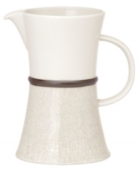 A universal favorite, the Lucia pitcher combines a modern shape and classic style. Earthy stoneware with a crackle effect and lustrous metallic glaze brings easy sophistication to casual settings. By Niels Refsgaad for Dansk. A universal favorite, the Lucia pitcher combines a modern shape and classic style. Earthy stoneware with a crackle effect and lustrous metallic glaze brings easy sophistication to casual settings. By Niels Refsgaad for Dansk.