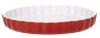 Emile Henry Quiche Dish, 11.7-Inch, 1.7-Quart, Cerise Red