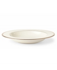 From designer kate spade comes this clean, classic and glistening dinnerware collection. Featuring lustrous gold, platinum and black rim accents on fine white bone china, Sonora Knot is a fresh take on traditional finery, perfect for any occasion. From designer kate spade comes this clean, classic and glistening dinnerware collection. Featuring lustrous gold, platinum and black rim accents on fine white bone china, Sonora Knot is a fresh take on traditional finery, perfect for any occasion.