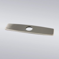 Decor Star PLATE-10B 10 Kitchen Sink Faucet Hole Cover Deck Plate Escutcheon Brushed Nickel Decor Star PLATE-10B 10 Kitchen Sink Faucet Hole Cover Deck Plate Escutcheon Brushed Nickel
