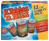 Kibbles n Bits Variety Pack, 13.2-Ounce Cans (Pack of 24) Kibbles n Bits Variety Pack, 13.2-Ounce Cans (Pack of 24)