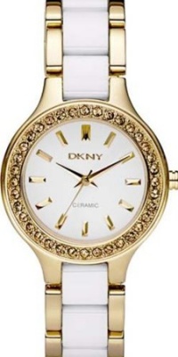 DKNY Ceramica Gold-tone Ladies Watch NY8140 DKNY Ceramica Gold-tone Ladies Watch NY8140
