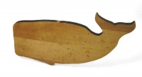 J.K. Adams 15-Inch-by-8-Inch Maple Wood Cutting Board, Whale-Shaped J.K. Adams 15-Inch-by-8-Inch Maple Wood Cutting Board, Whale-Shaped