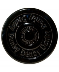 Ground your table in the unparalleled durability of Denby, made in England since 1809. A simple black glaze makes this versatile trivet a match for stylish Halo dinnerware. Ground your table in the unparalleled durability of Denby, made in England since 1809. A simple black glaze makes this versatile trivet a match for stylish Halo dinnerware.