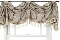 Croscill Home Confessions 110-Inch by 17-Inch Prima Valance, Mink Croscill Home Confessions 110-Inch by 17-Inch Prima Valance, Mink