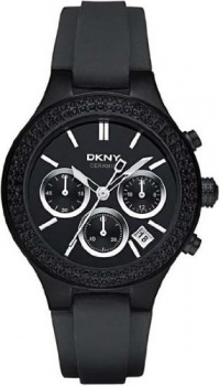 DKNY Black Ceramic Chronograph Ladies Watch NY8186 DKNY Black Ceramic Chronograph Ladies Watch NY8186