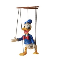 Disney Traditions designed by Jim Shore for Enesco Marionette Donald Duck Figurine 7.25 IN Disney Traditions designed by Jim Shore for Enesco Marionette Donald Duck Figurine 7.25 IN
