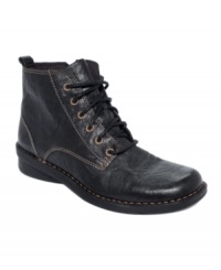 Choose Clarks' Nikki North boots for a structured look that's as rugged and cutting-edge as your style. Choose Clarks' Nikki North boots for a structured look that's as rugged and cutting-edge as your style.