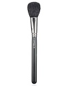 All-purpose for blush or face powder. This brush is particularly good for blush application. The fibers are soft and form a full, rounded shape. M.A.C professional brushes are hand-sculpted and assembled using the finest quality materials. They feature birch, linden and ramin wood handles, nickel-plated brass ferrules.