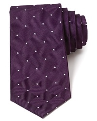 Crafted in luxurious silk with a reserved pattern for classic appeal, this plush tie makes a polished statement. Crafted in luxurious silk with a reserved pattern for classic appeal, this plush tie makes a polished statement.
