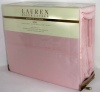 Lauren by Ralph Lauren King Sheet Set Dunham Bedding 300 Thead Count Sateen Pink Salmon