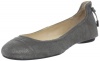 Calvin Klein Women's Priya Dusty Ballet Flat,Grey,6.5 M US