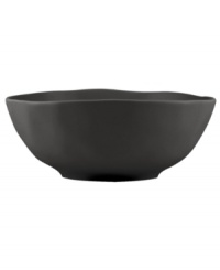 Find stylish versatility in the organic shape and matte-glazed finish of the Casual Luxe serving bowl from Donna Karan by Lenox. Durable stoneware in modern black is an ideal host for everyday meals and a natural go-to for entertaining. Find stylish versatility in the organic shape and matte-glazed finish of the Casual Luxe serving bowl from Donna Karan by Lenox. Durable stoneware in modern black is an ideal host for everyday meals and a natural go-to for entertaining.