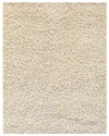 Anji Mountain Silky Shag Ivory Rug 9' x 12'