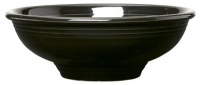 Fiesta 64-Ounce Pedestal Bowl, Black Fiesta 64-Ounce Pedestal Bowl, Black
